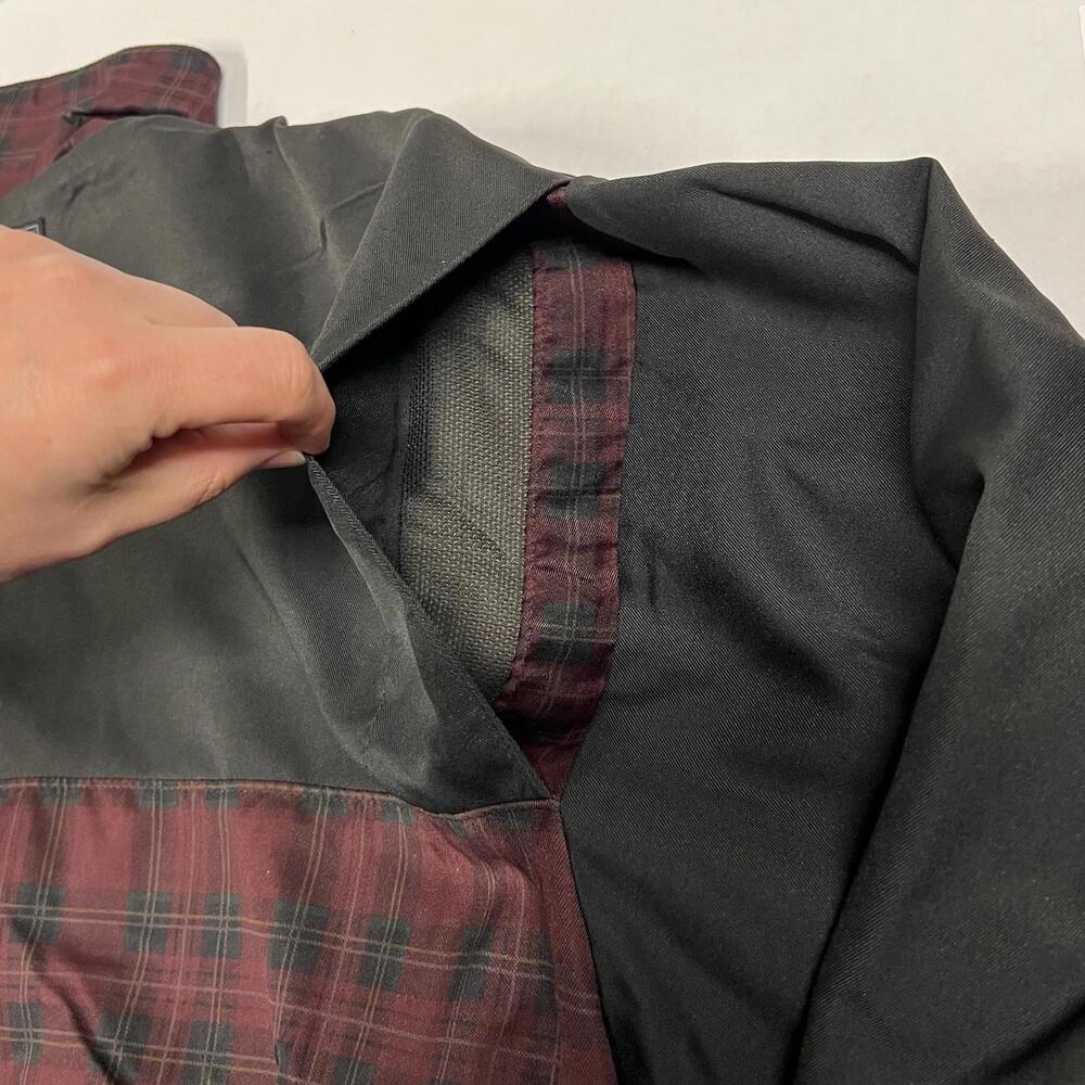 Vintage Forrester’s Gore Tex Plaid Windbreaker Jacket Breathable Back Men’s XXL - Picture 15 of 15